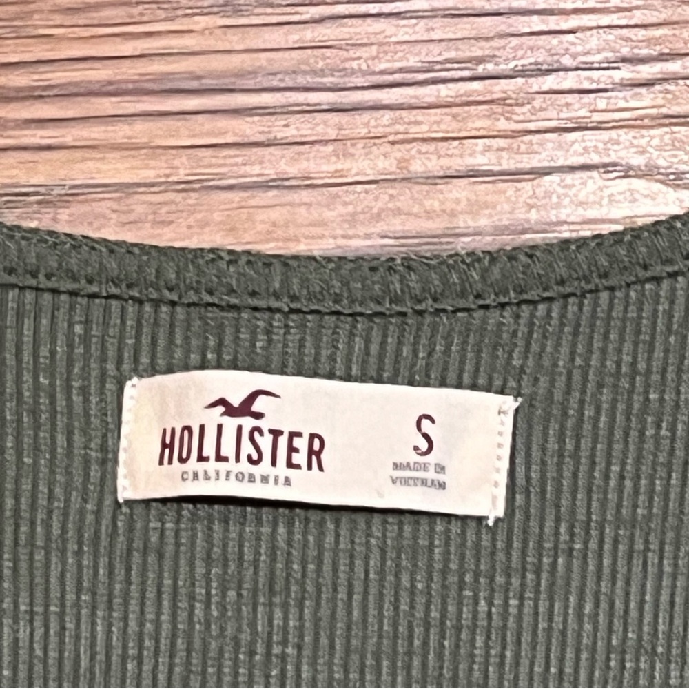 Hollister Lace Up Blouse Size Small - Picture 4 of 7